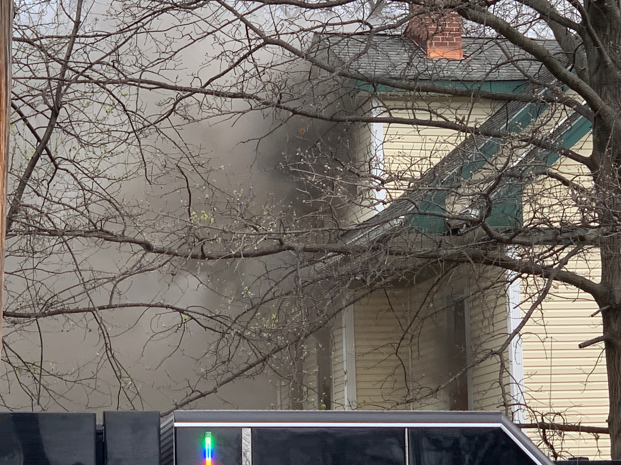 House fire on Commonwealth began with an  “explosion” of flames neighbor said